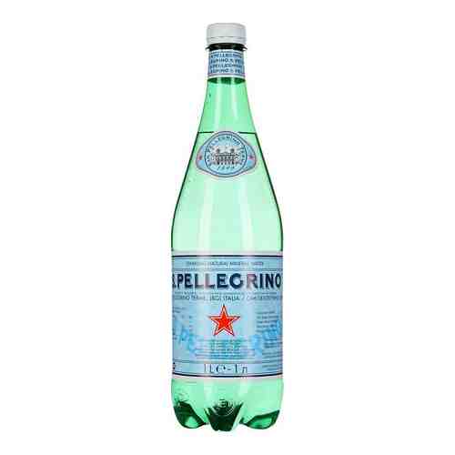 Вода природная питьевая минеральная San Pellegrino газированная лечебно-столовая 1 л