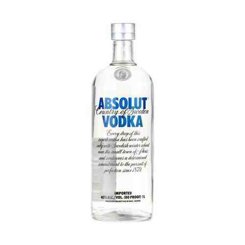 Водка Absolut 40% 1 л