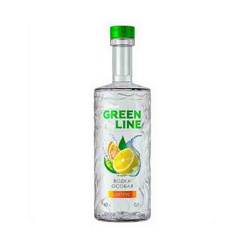 Водка Бульбашъ Greenline Citrus 40% 0,5 л