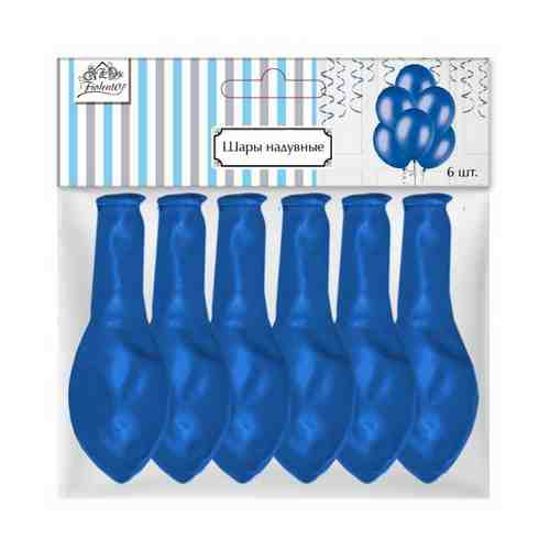 Воздушные шары Fiolento Фламинго синие 30 см х 6 шт