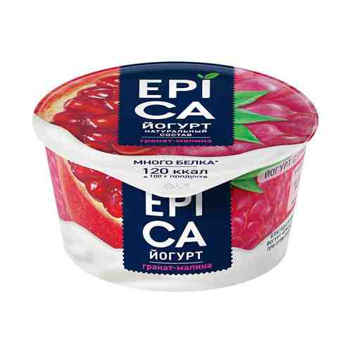 Йогурт Epica гранат и малина 4,8% 130 г