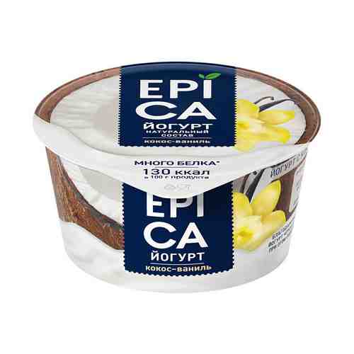 Йогурт Epica кокос-ваниль 6,3% 130 г