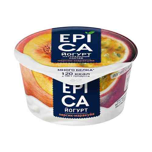 Йогурт Epica персик и маракуйя 4,8% 130 г