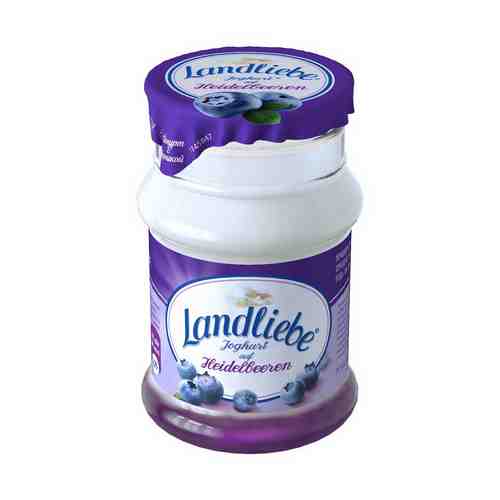 Йогурт Landliebe с черникой 3,2% БЗМЖ 130 г