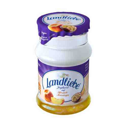 Йогурт Landliebe с персиком и маракуйей 3,2% БЗМЖ 130 г