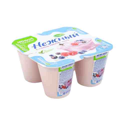 Йогуртный продукт Campina Нежный с соком лесных ягод 1,2% 100 г