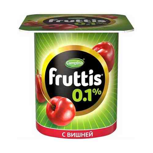 Йогуртный продукт Fruttis Легкий персик-маракуйя вишня 0,1% 110 г