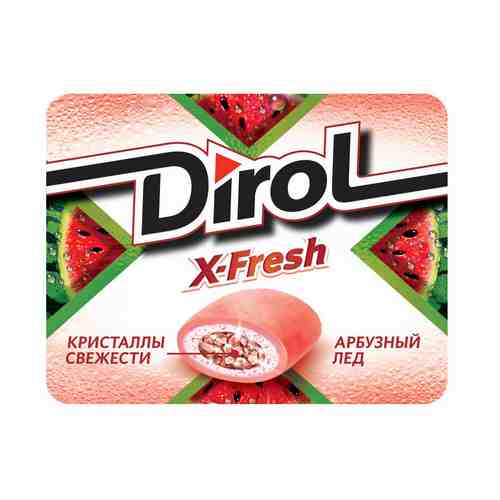 Жевательная резинка Dirol X-Fresh Арбузный лед 16 г