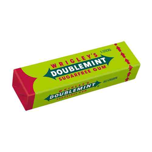 Жевательная резинка Wrigley's Doublemint без сахара 13 г