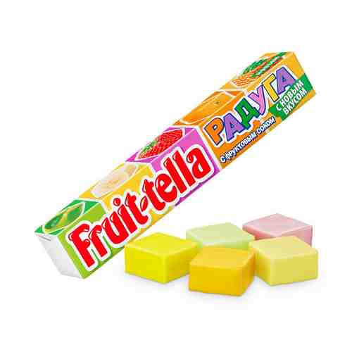 Жевательные конфеты Fruit-tella Радуга 41 г