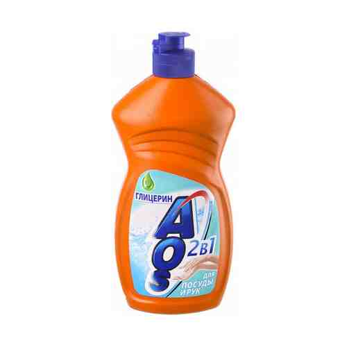 Жидкость Aos Глицерин для мытья посуды 450 мл