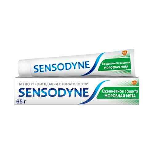 Зубная паста Sensodyne Ежедневная Защита Морозная мята 65 мл