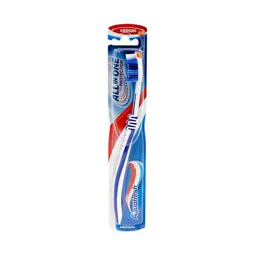 Зубная щетка Aquafresh All in One Protection средней жесткости в ассортименте