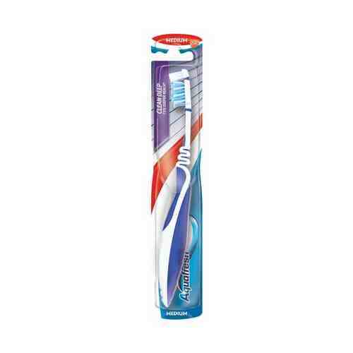 Зубная щетка Aquafresh Clean Deep средней жесткости