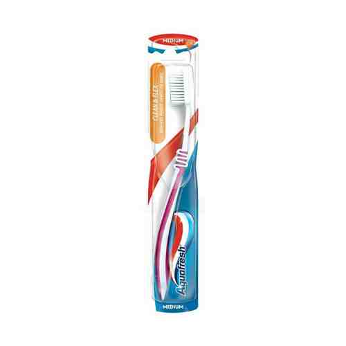 Зубная щетка Aquafresh Clean Flex средней жесткости цвет в ассортименте